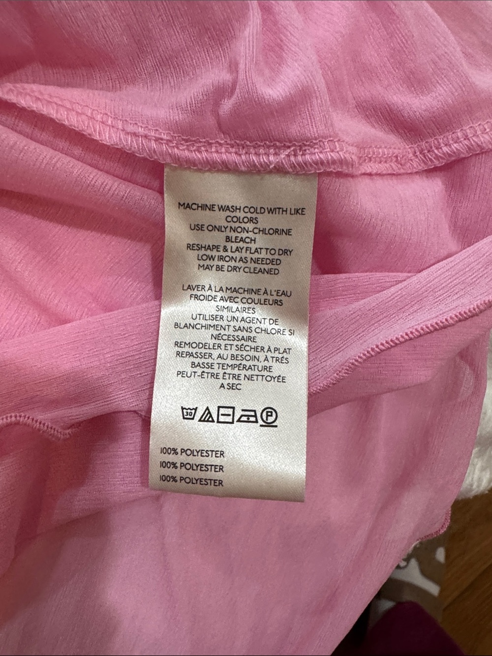 Free People Pink Sleeveless Draped Tank - Picture 9 of 9